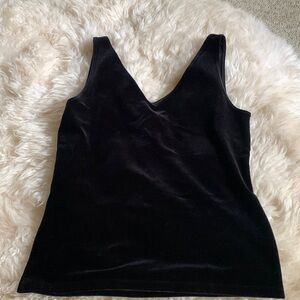 Ann Taylor Velvet Tank Top